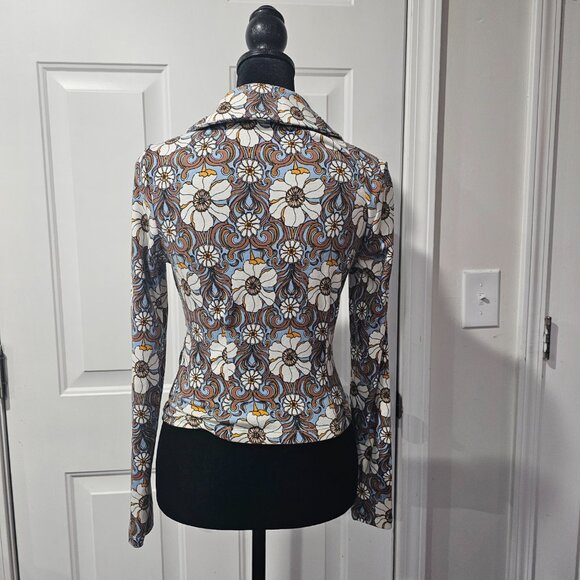 Maeve floral long sleeve topsize XS - Picture 7 of 12